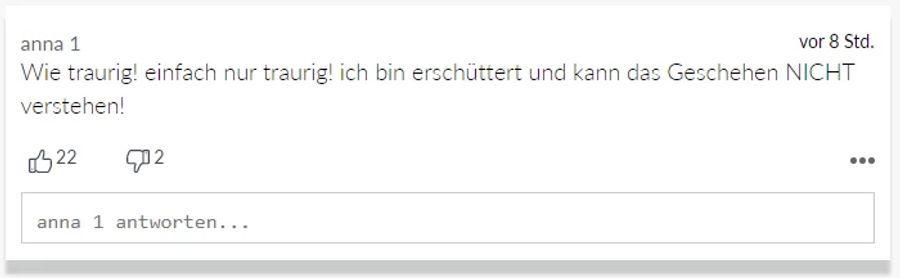 Viele können nicht glauben, was gerade passiert.