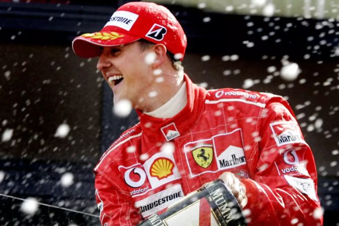 Michael Schumacher Ferrari 2004
