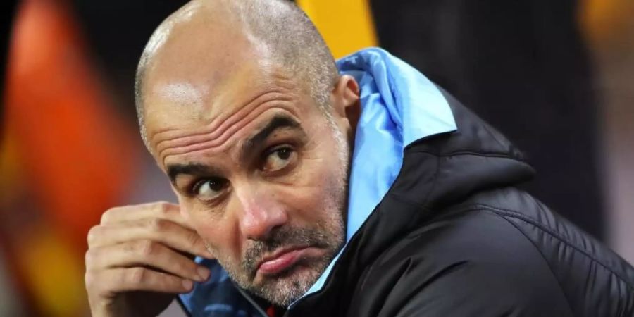 Sieht seine Zukunft weiterhin bei Manchester City: Pep Guardiola. Foto: Nick Potts/PA Wire/dpa