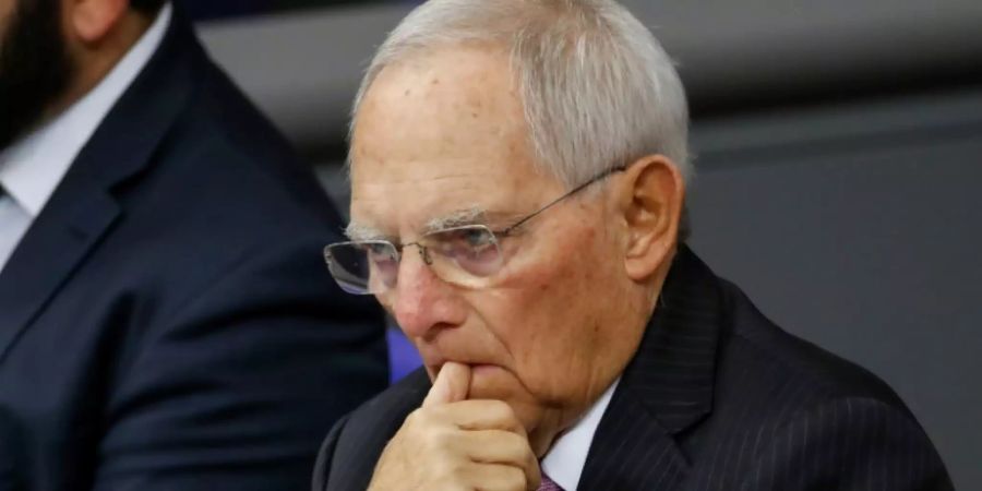 Bundestagspräsident Wolfgang Schäuble