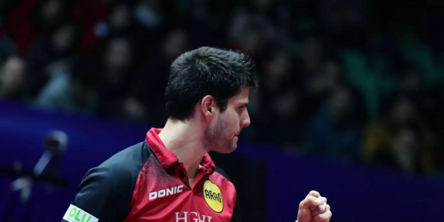 Ist bei den German Open eine Runde weiter: Dimitrij Ovtcharov. Foto: Wang Dongzhen/XinHua/dpa