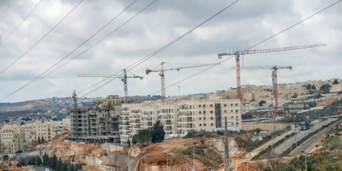 Jüdische Siedlung Ramat Schlomo in Ost-Jerusalem Jüdische Siedlung Ramat Schlomo in Ost-Jerusalem