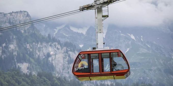 Gondel der Brunni-Seilbahn. (Symbolbild) Brunni-Seilbahn