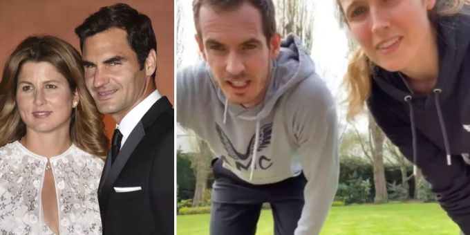 Djoker hat schon - Wann antworten Roger und Mirka auf Murray-Challenge?