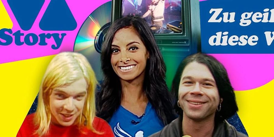 Gehörten zu den markantesten VIVA-Köpfen: Nils Bokelberg (li.), Collien Ulmen-Fernandes und Markus Kavka.