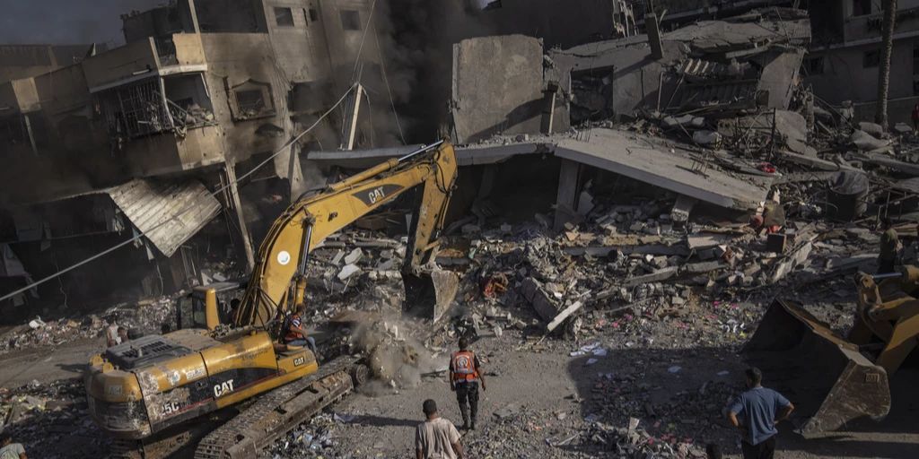 Gazastreifen Tausende schwenken weisse Fahnen bei Flucht