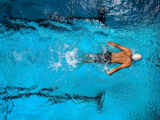 Schwimmbad Luftqualität