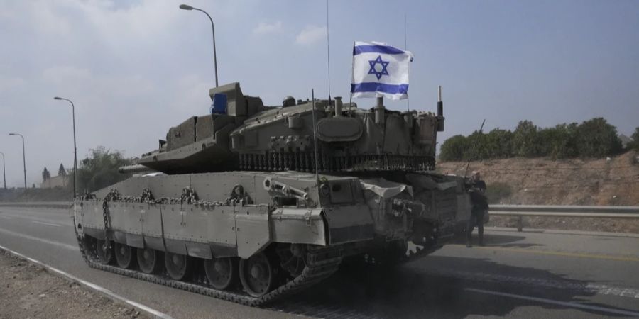 Flächenbrand Israel Panzer Hamas