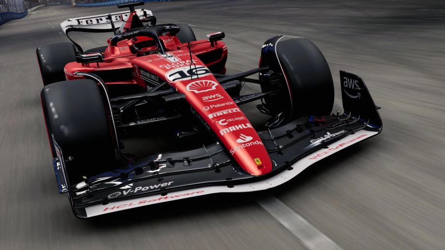 Ferrari bringt zum Las-Vegas-GP ein Spezial-Design mit weissen Elementen.