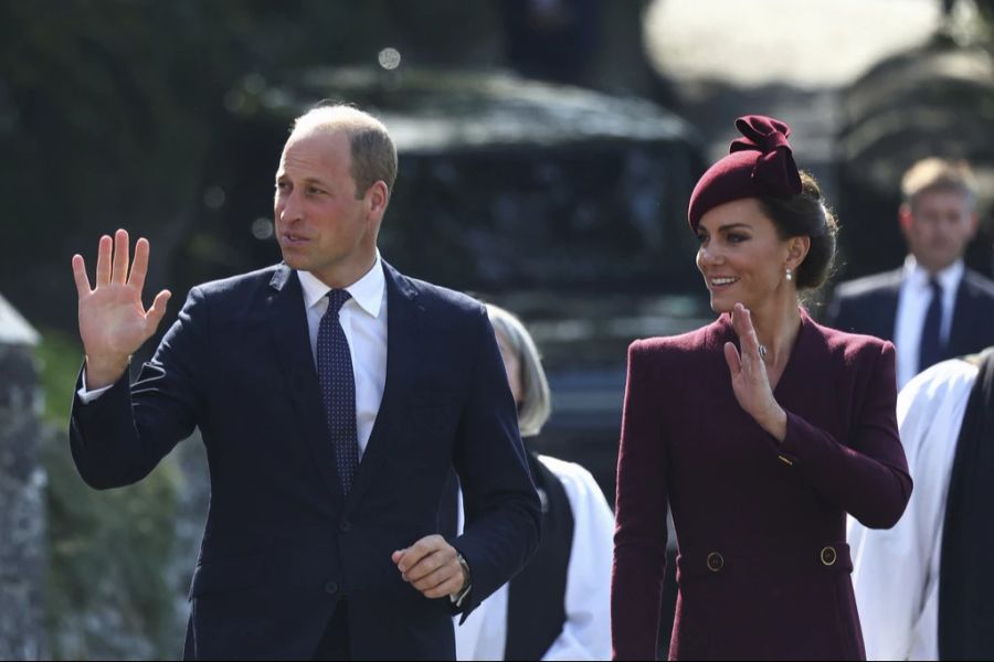 Der Prinz und die Prinzessin von Wales sind noch immer stark mit ihren Kindern beschäftigt.