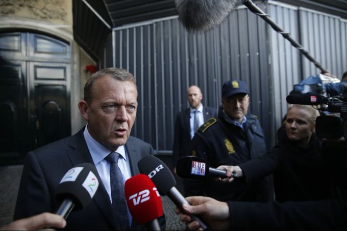 Auch Lars Løkke Rasmussen erfuhr erst einen Tag vorher von dem Rücktrittsplan der Königin. Lars Rasmussen König Margrethe