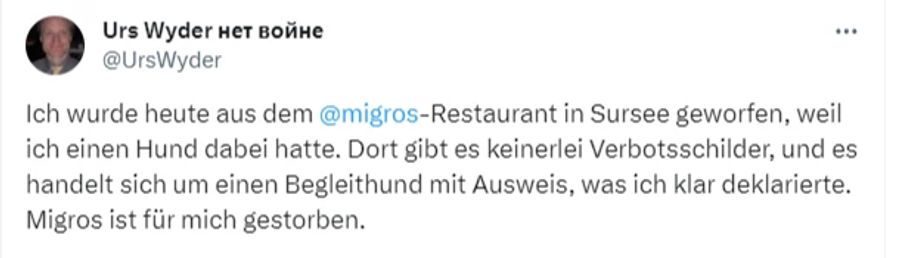 Ein X-User hat andere Erfahrungen gemacht, wie er in einem Post schreibt. Er sei deswegen sogar rausgeworfen worden.