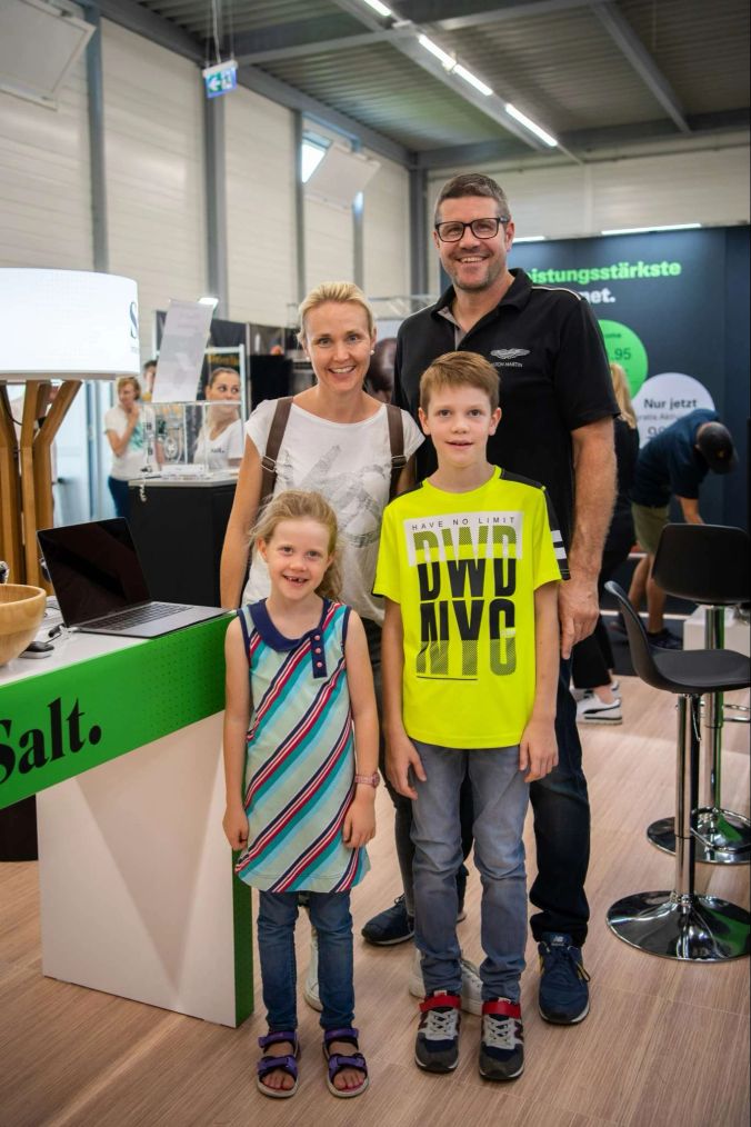 Auch die Familie Krauer verbringt gemeinsam ihren Sonntag an der ZOM.