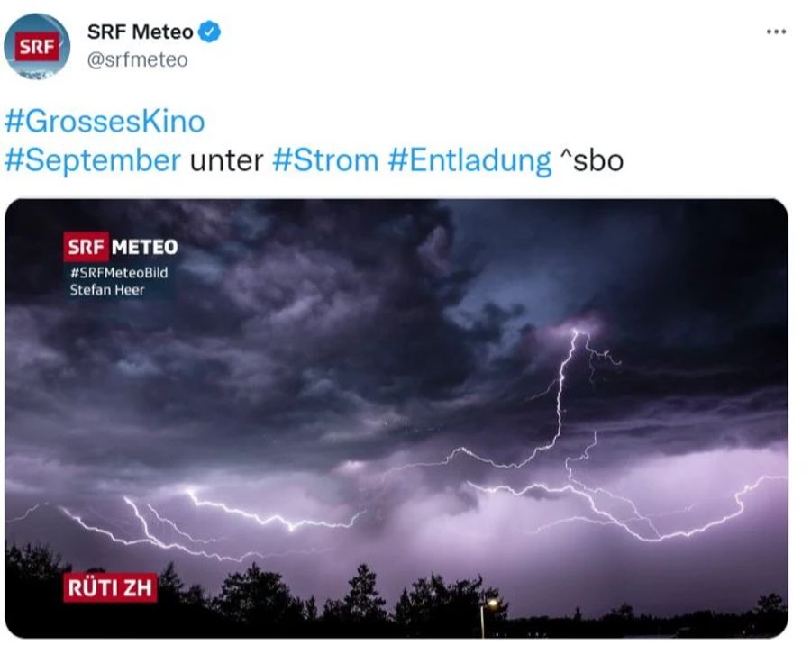 Gewitter Wetter