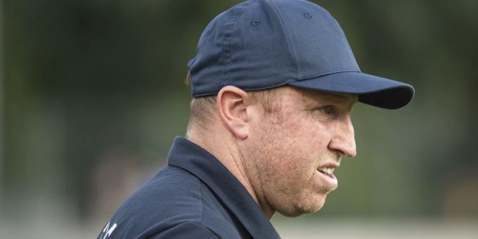 Ludovic Magnin kann mit dem Auftritt seiner Lausanner in Thun überhaupt nicht zufrieden sein. Ludovic Magnin FC Thun