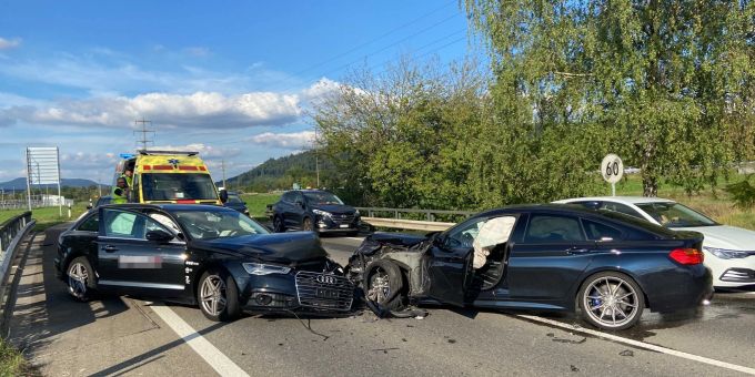 Verkehrsunfall in Kölliken Verkehrsunfall in Kölliken