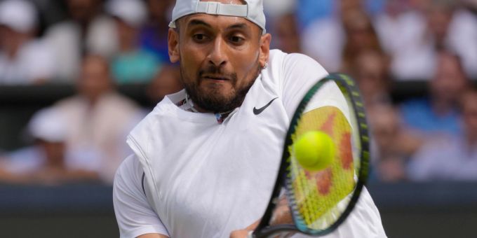 Hat für das Turnier in Halle zugesagt: Der Australier Nick Kyrgios. Hat für das Turnier in Halle zugesagt: Der Australier Nick Kyrgios.