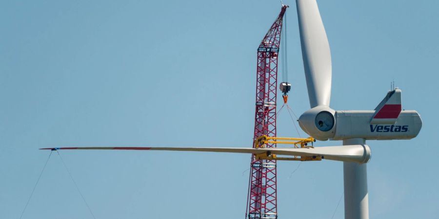 Vestas Wind Systems baut Windkraftanlagen