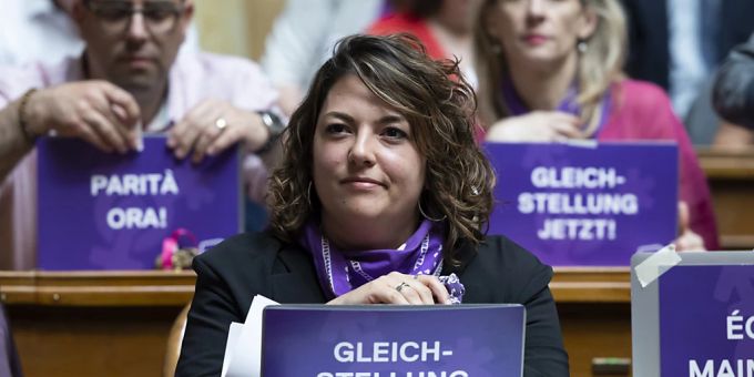 Die Berner SP-Nationalrätin Tamara Funiciello ist Co-Präsidentin der SP Frauen Schweiz. (Archivbild) Die Berner SP-Nationalrätin Tamara Funiciello ist Co-Präsidentin der SP Frauen Schweiz. (Archivbild)