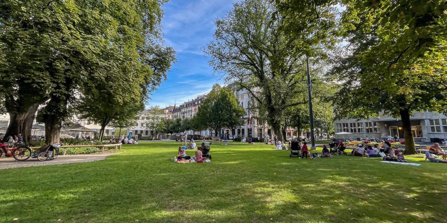 Das Vögeligärtli in der Stadt Luzern.