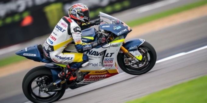 MotoE - Zürcher Randy Krummenacher siegt im Regen von Silverstone