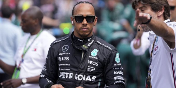 Lewis Hamilton (Mercedes) beim Österreich-GP der Formel 1. Lewis Hamilton Mercedes F1