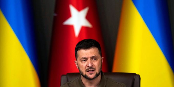 Mit Erdogan - Selenskyj spricht über Bedeutung von Getreideabkommen