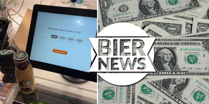 Kundin verwirrt - Self-Checkout-Roboter verlangt Trinkgeld