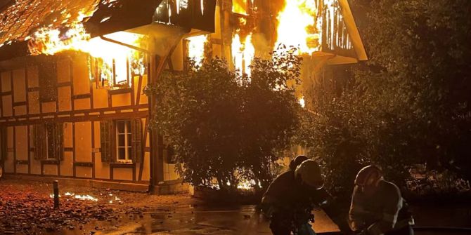 Wohnungsbrand in Münchenbuchsee