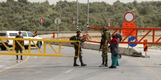 Israelische Sicherheitskräfte im Westjordanland Israelische Sicherheitskräfte im Westjordanland