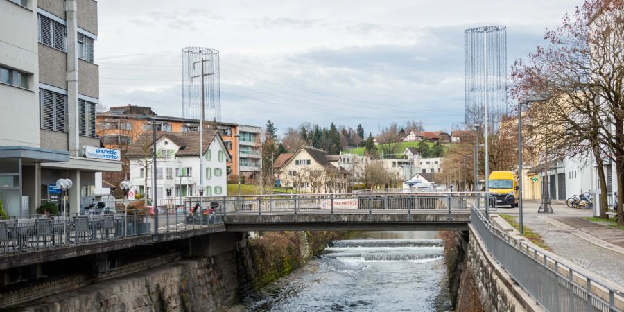 Die Bühlstrasse in Rapperswil-Jona.