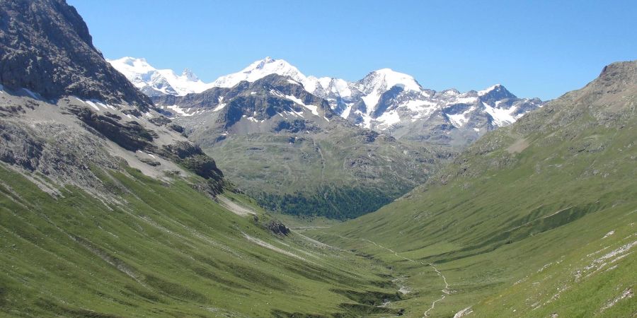 Der Einfluss des Klimawandels wird auch beim Wandern spürbar.