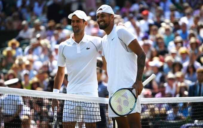 Novak Djokovic Nick Kyrgios
