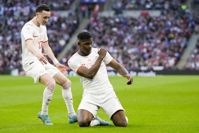 In der Nati hat Breel Embolo in 52 Länderspielen neun Tore erzielt. Breel Embolo