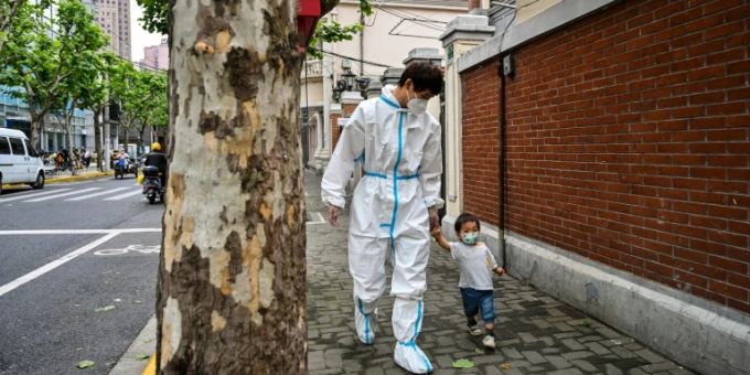 Shanghai war zwei Monate lang unter striktem Lockdown shanghai