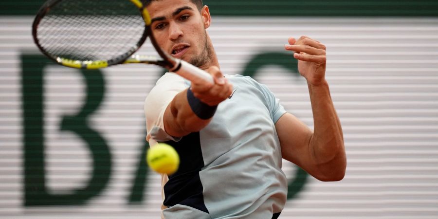 Begeistert derzeit die Tenniswelt: Der 19-jährige Carlos Alcaraz.