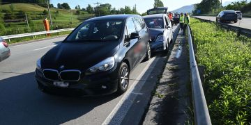 Rüthi: Auffahrunfälle auf der Autobahn