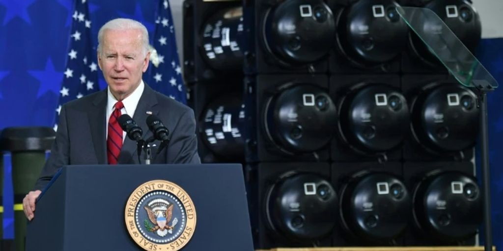 Biden announces more arms deliveries to Ukraine