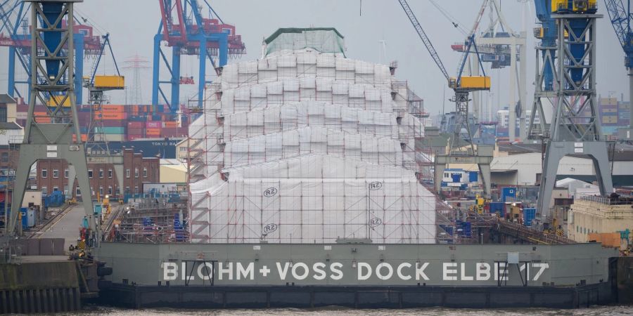 Erst vor kurzem war die im Hamburger Hafen liegende Luxusjacht «Dilbar» auf Basis der EU-Sanktionen festgesetzt worden.