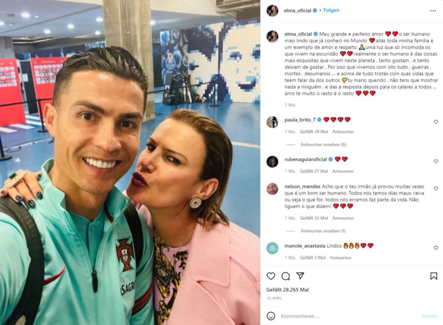 Cristiano Ronaldo Elma Aveira