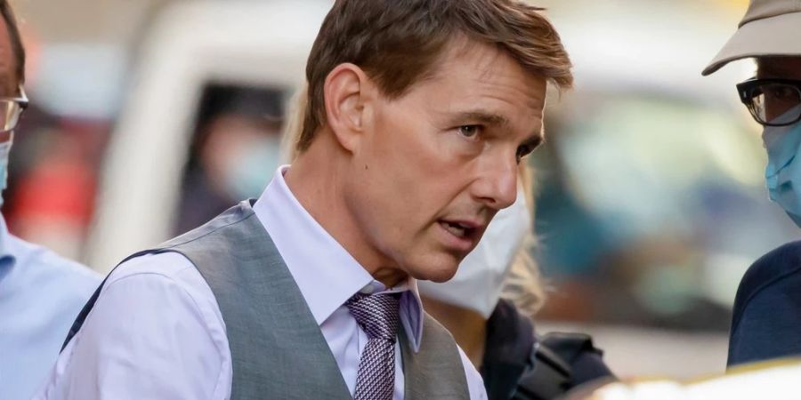 Tom Cruise am Set von «Mission: Impossible 7» in Rom.