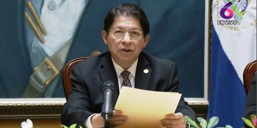 Nicaraguas Aussenminister Denis Moncada