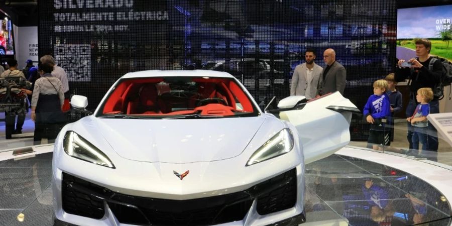 Corvette Z06 bei Automesse in New York