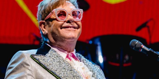 Elton John auf Tour.