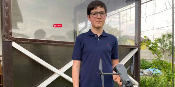 Mit seiner Drohne - 15-Jähriger rettete Kiew vor Russen-Konvoi