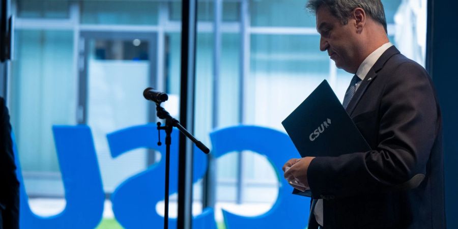 CSU-Chef Markus Söder hat sich offenbar für einen neuen Generalsekretär entschieden.