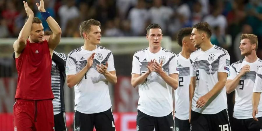 Das DFB-Team bot gegen Estland eine tadellose Leistung. Foto: Thomas Frey