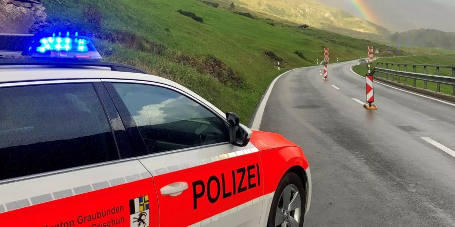 Unfall am Flüelapass