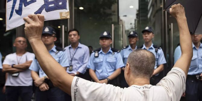 Proteste in Hongkong