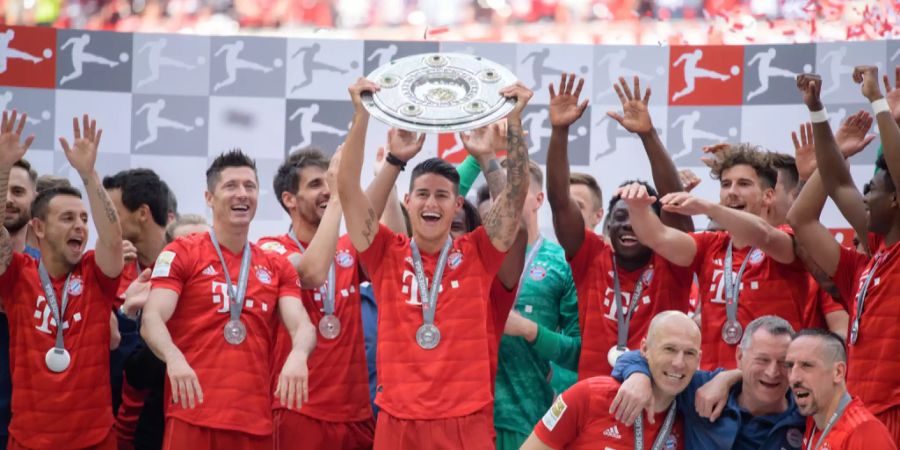 James Rodriguez feierte in der letzten Saison den Meistertitel mit Bayern München. Zuvor arbeitete er dort auch zusammen mit Trainer Ancelotti.